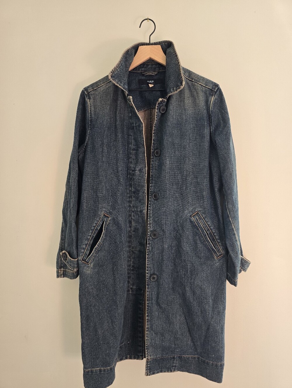 Vintage Gap Denim Coat Jacket Large
